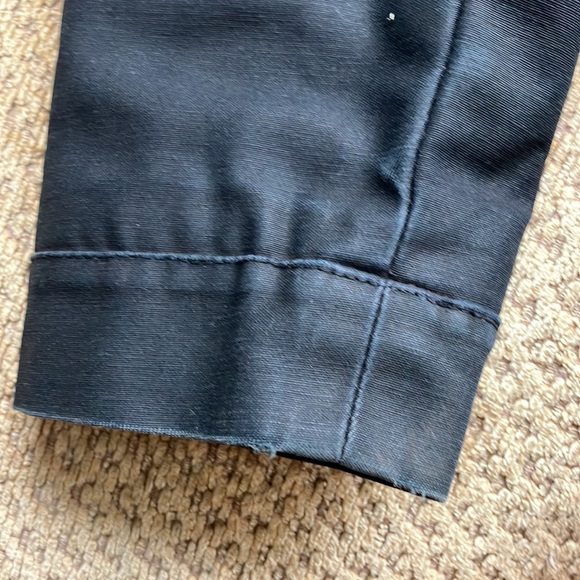 Canvas Hooded Parka Jacket in Black - Picture 4 of 10